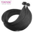 Black Color U Tip Remy Hair Extensions